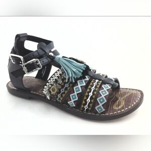 Sam Edelman Linny Strappy Beaded Sandals Size 10